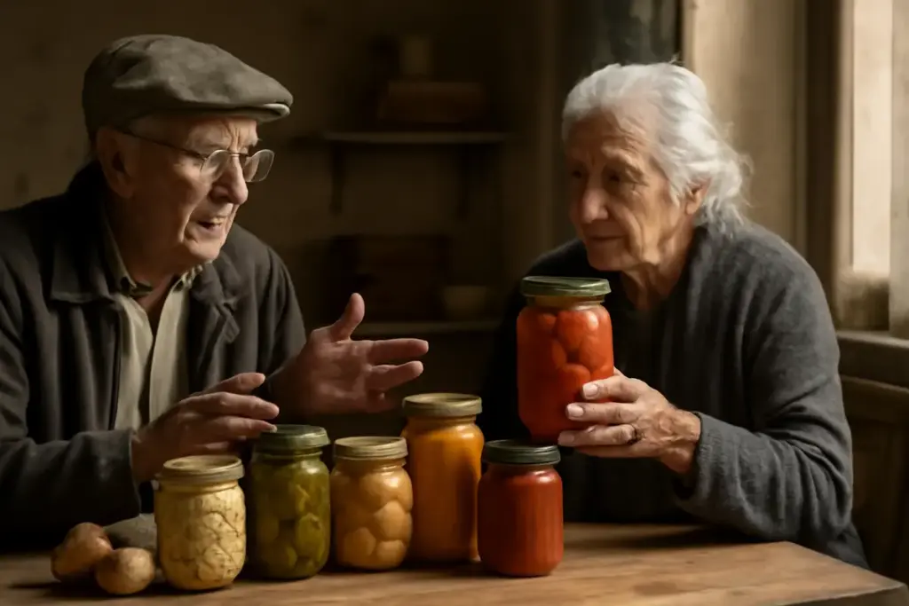 Come scegliere alimenti da conservare secondo la cultura contadina: consigli dagli anziani dei borghi