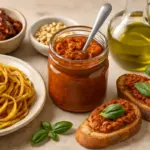 Ricetta classica di pesto di pomodori secchi: il condimento versatile per primi e bruschette