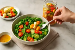 Come utilizzare la giardiniera nelle insalate? Consigli per aggiungere croccantezza senza appesantire