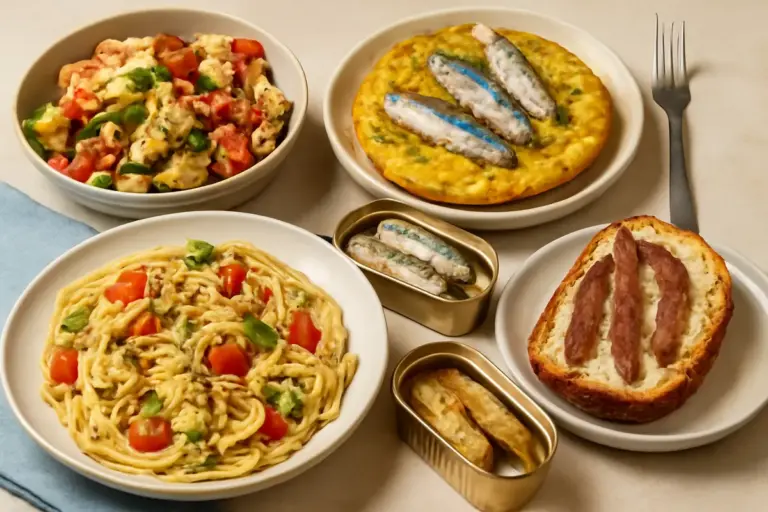 Ricette con conserve di pesce sott’olio: piatti ricchi di sapore pronti in pochi minuti