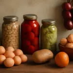 Cosa si può conservare in casa senza frigorifero? Scelte pratiche e naturali che sorprendono