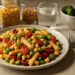 Pasta fredda con conserve di legumi: il segreto per un piatto unico completo e sano