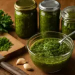 Ricetta tradizionale di salsa verde piemontese con conserve: come ottenerne la consistenza perfetta